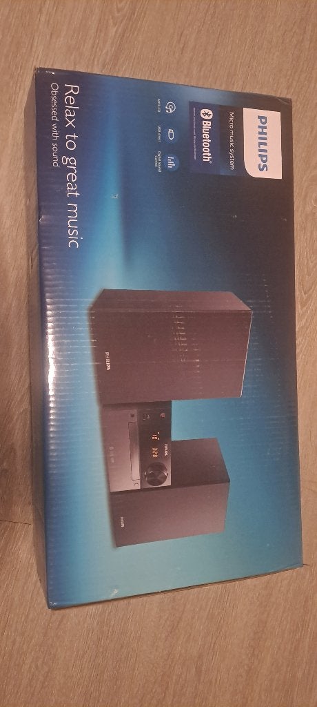 Philips Micro music system, Ophalen, Tuner of Radio, Zo goed als nieuw, Microset