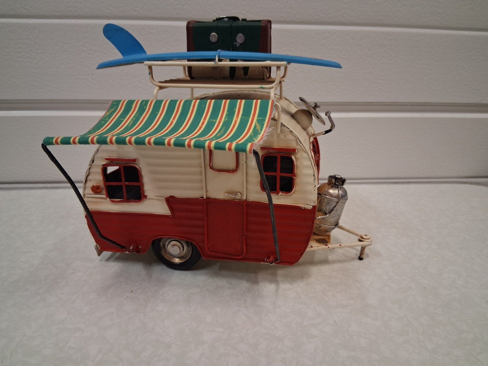 Caravan van metaal voor decoratie, Verzamelen, Retro, Huis en Inrichting, Ophalen of Verzenden