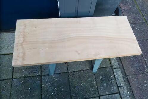 Werkblad - Hout - L105xB42xD4cm - €20,00, Ophalen, Nieuw, Hout, 20 tot 50 mm