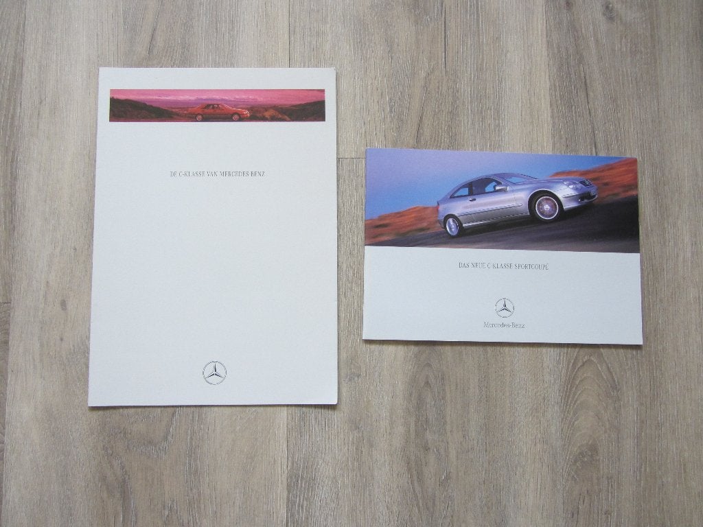 Mercedes C-Klasse Folders, Ophalen of Verzenden, Zo goed als nieuw, Mercedes, Mercedes-Benz