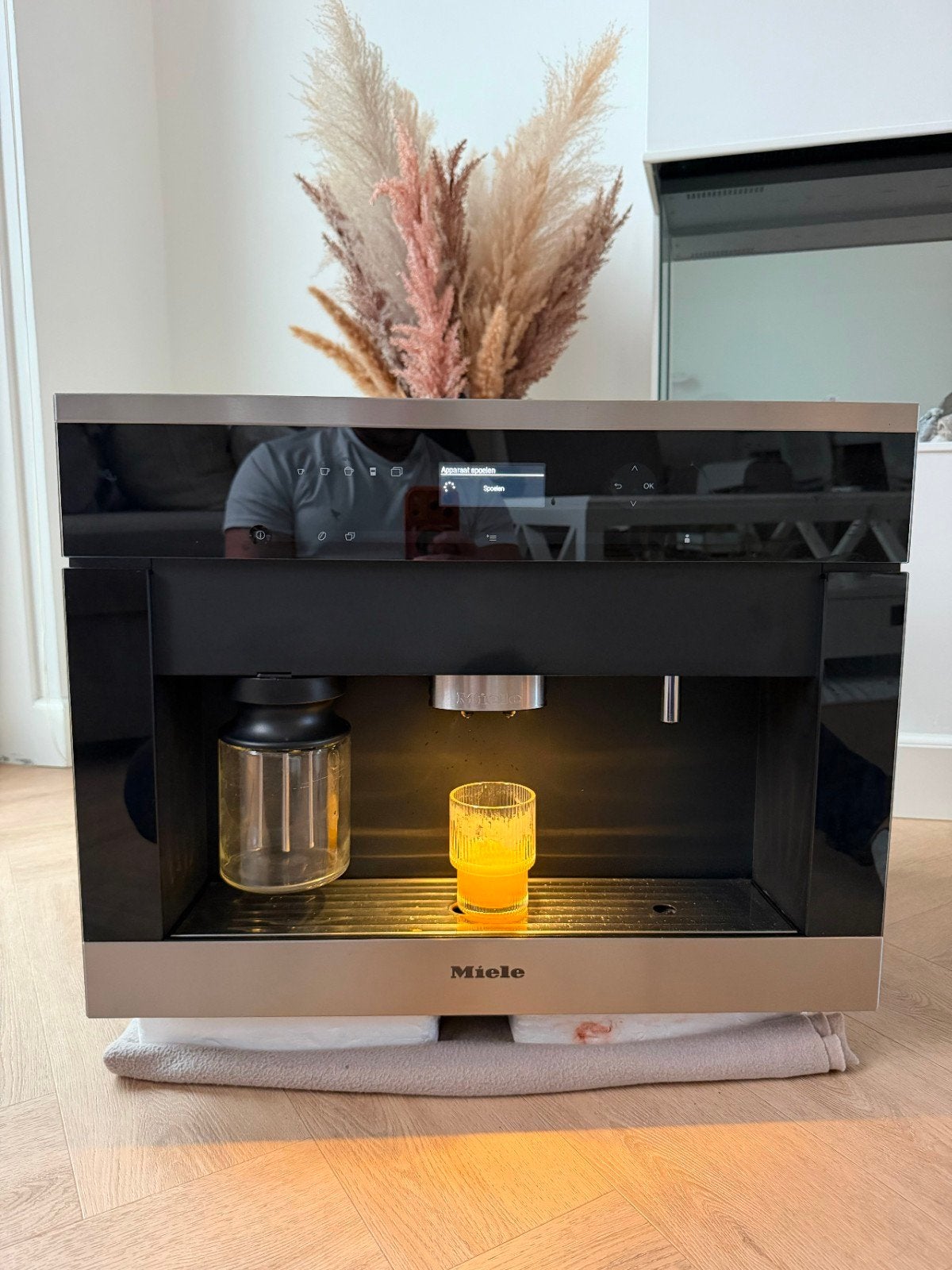 Luxe Miele inbouw koffiemachine 6000 serie CVA6401, Ophalen, 10 kopjes of meer, Koffiemachine, Zo goed als nieuw