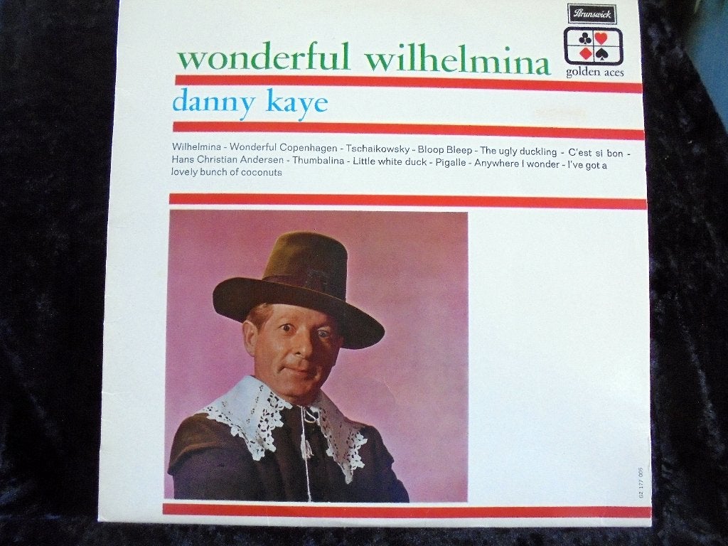 Danny Kaye. Wonderful Wilhelmina. 1966, LP, Zo goed als nieuw, 12 inch, Verzenden