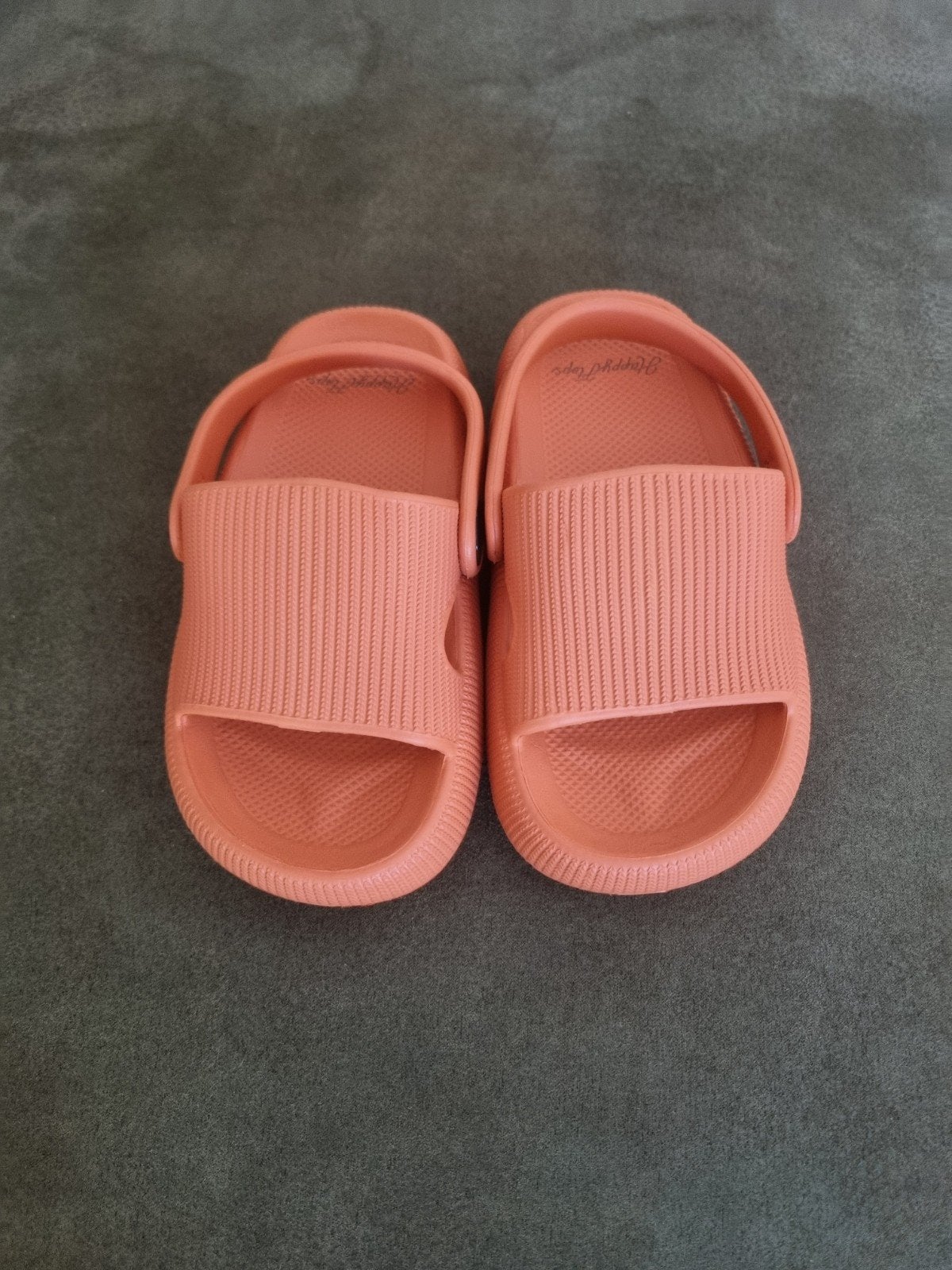 Nieuwe oranje Happy Flops slippers maat 26-27, Jongen of Meisje, Overige typen, Nieuw, Ophalen of Verzenden