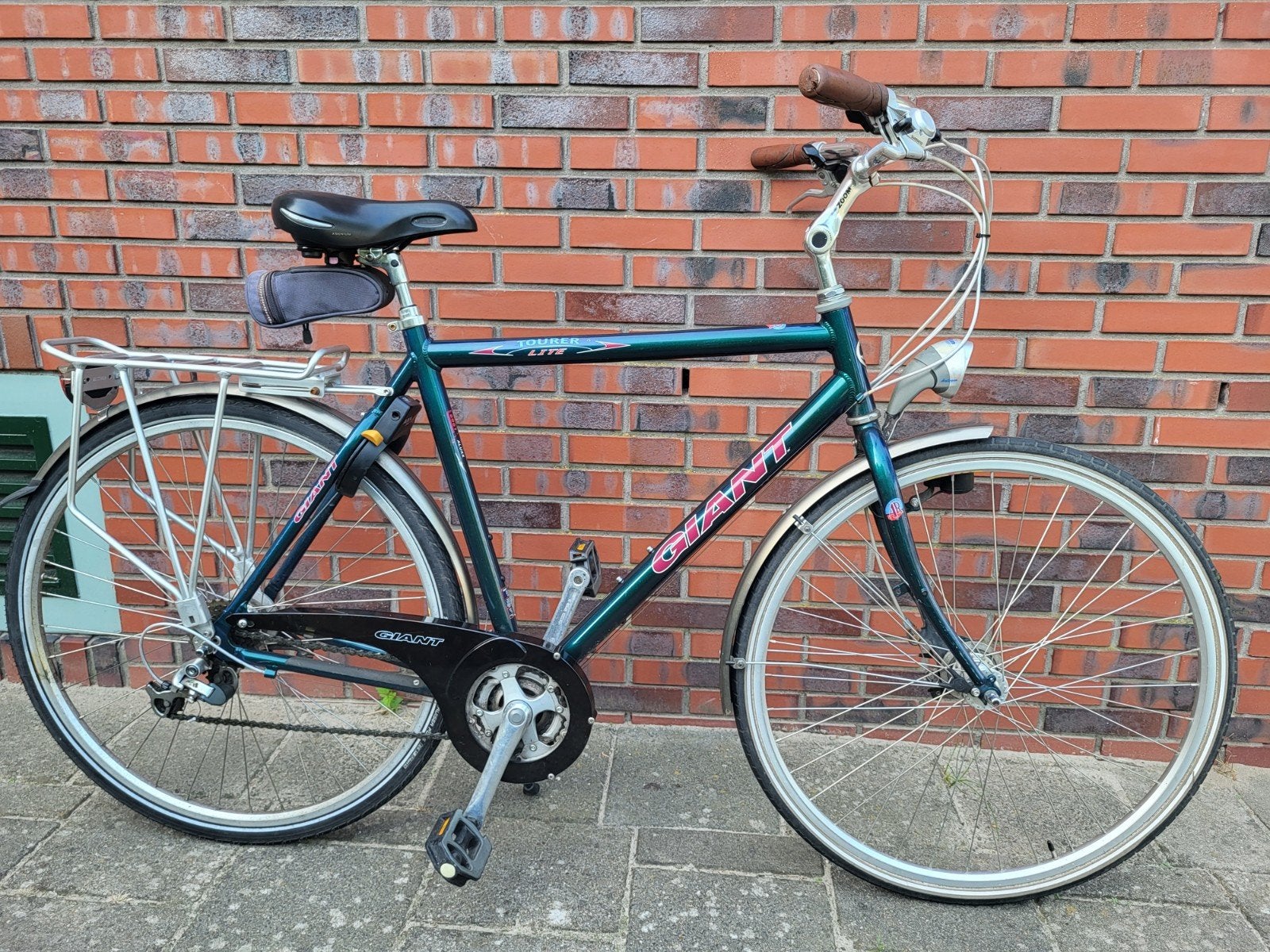 Giant Tour Lite fiets - 57 cm frame, 21 versnellingen, Ophalen, Gebruikt, Velgrem, Versnellingen