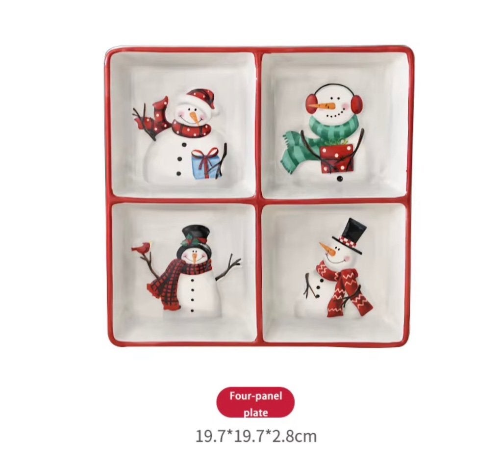 Kerst- vier roosterplaat, Diversen, Kerst, Ophalen of Verzenden, Nieuw