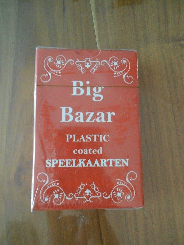 Big Bazar speelkaarten, Ophalen, Nieuw, Speelkaart(en)