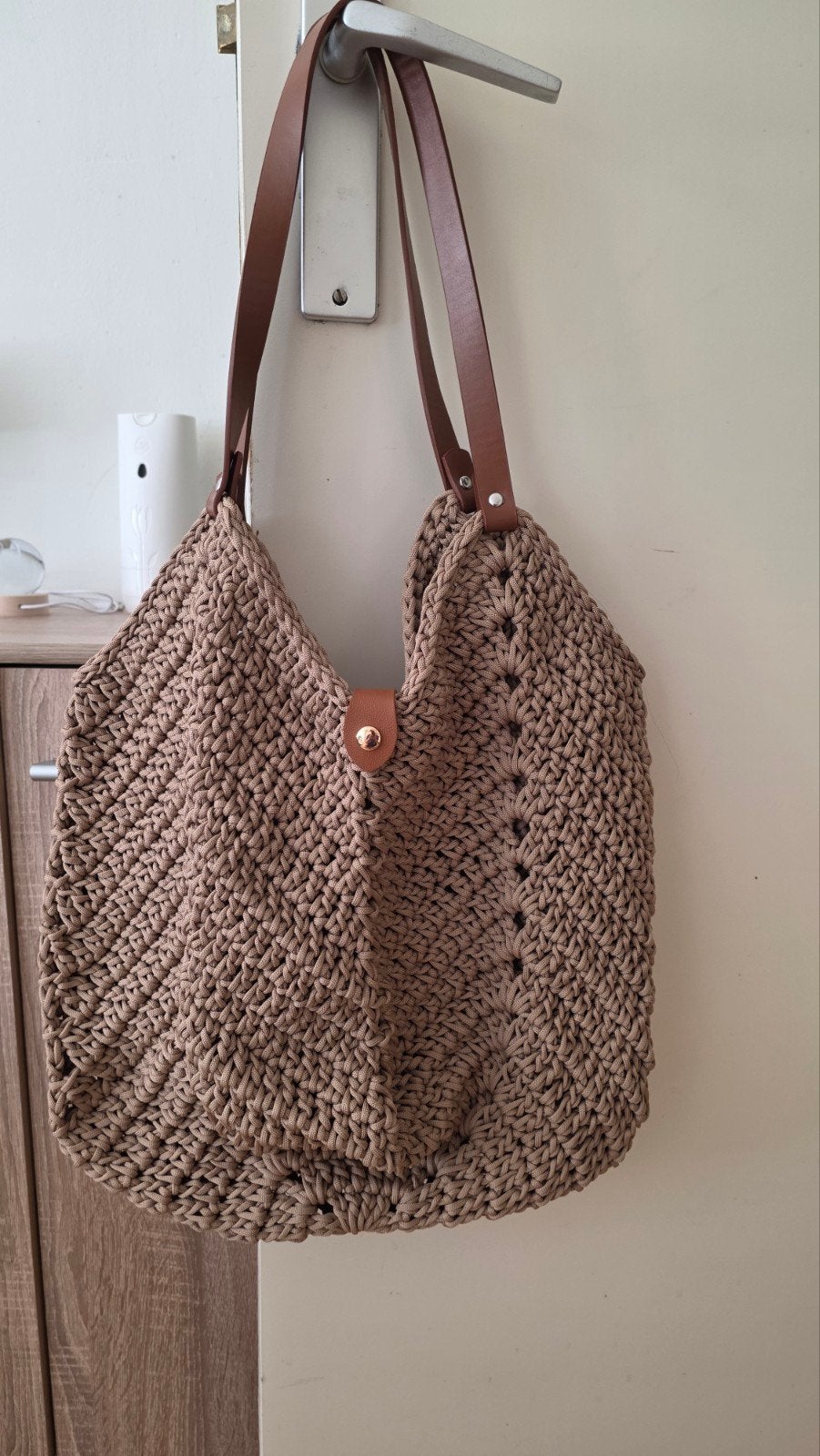 Handbag crochet handmade womens, Ophalen of Verzenden, Nieuw, Shopper