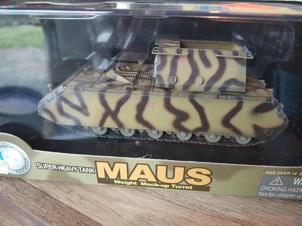 Dragon MAUS model, Ophalen of Verzenden, 1:32 tot 1:50, Tank, Overige merken