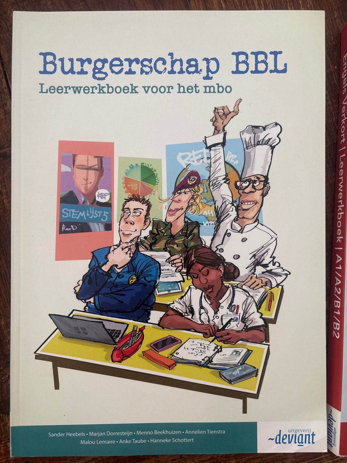 Burgerschap BBL Leerwerkboek voor het mbo, Ophalen of Verzenden, Zo goed als nieuw, Overige niveaus, Overige vakken