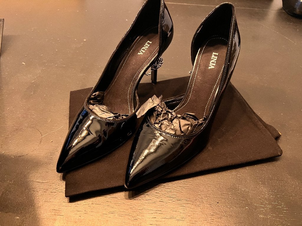 Linja hoge hakken (Pumps) schoenen dames, nieuw (old stock), Pumps, Zwart, Ophalen of Verzenden, Nieuw