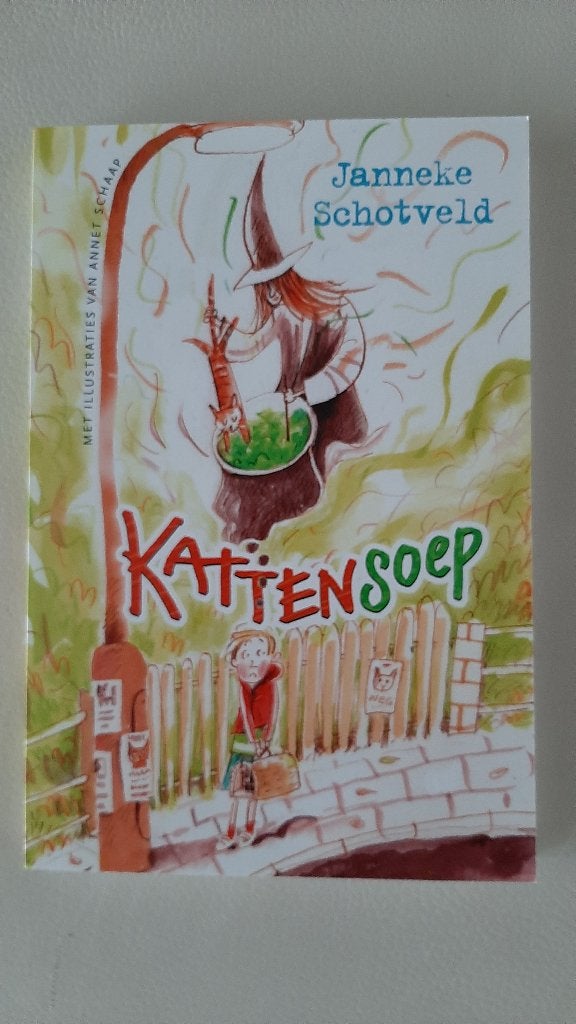 Kattensoep- Janneke Schotveld (groot letter editie), Fictie algemeen, Ophalen of Verzenden, Zo goed als nieuw, Janneke Schotveld