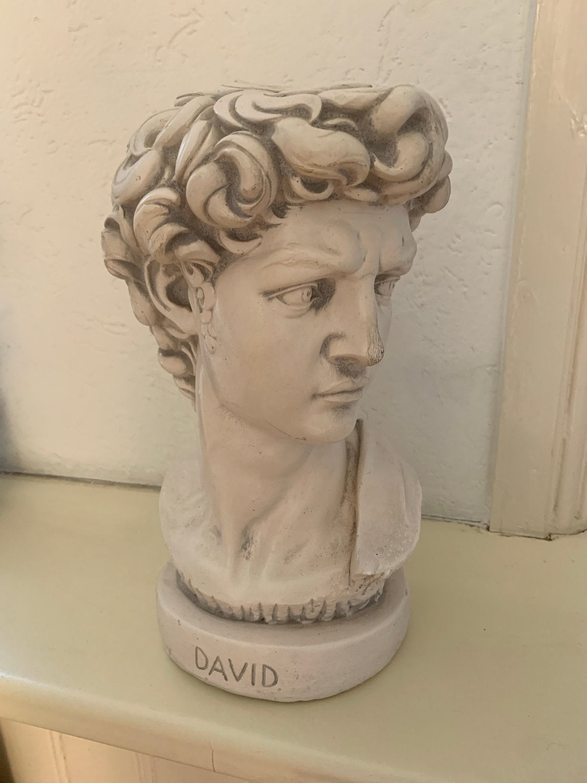 Kop van David - Decoratieve Buste, Ophalen, Buste, 20 - 50 cm, Overige materialen
