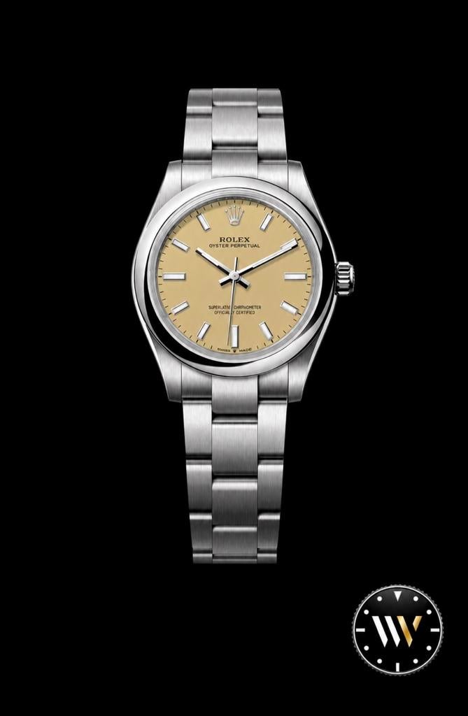 Rolex Oyster Perpetual 31mm “Butterscotch” 277200 Nieuw, Sieraden, Tassen en Uiterlijk, Horloges | Dames, Ophalen, Staal, Polshorloge