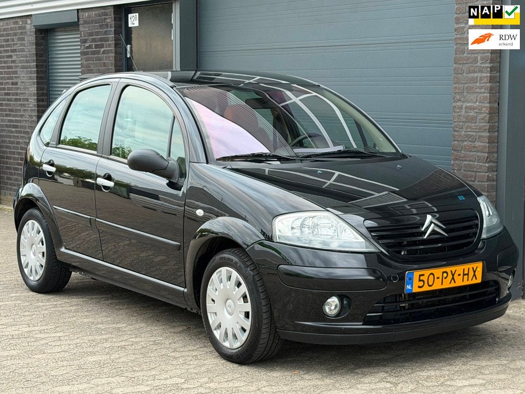 Citroen C3 1.4i Exclusive AIRCO CRUISE TREKHAAK BOEKJES NAP, Auto's, Voorwielaandrijving, Beige, Zwart, Origineel Nederlands