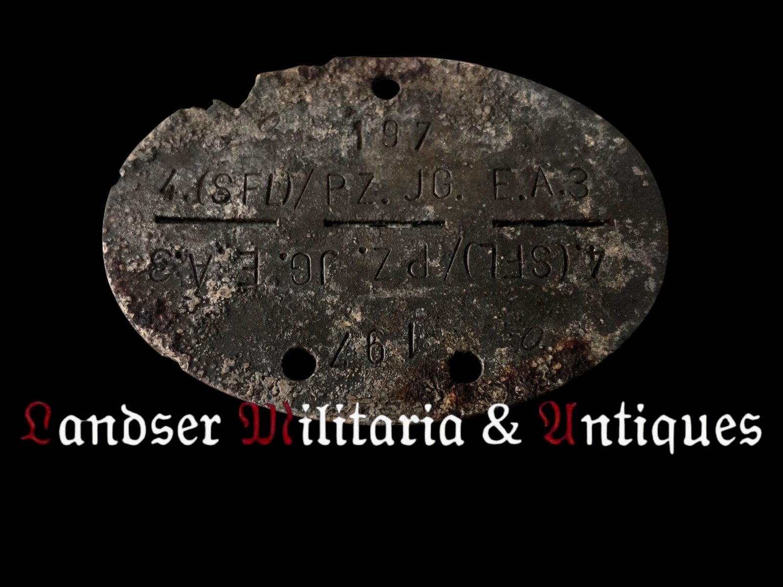 WH WW2 erkennungsmarke Selbstfahrlafette, Ophalen of Verzenden, Duitsland