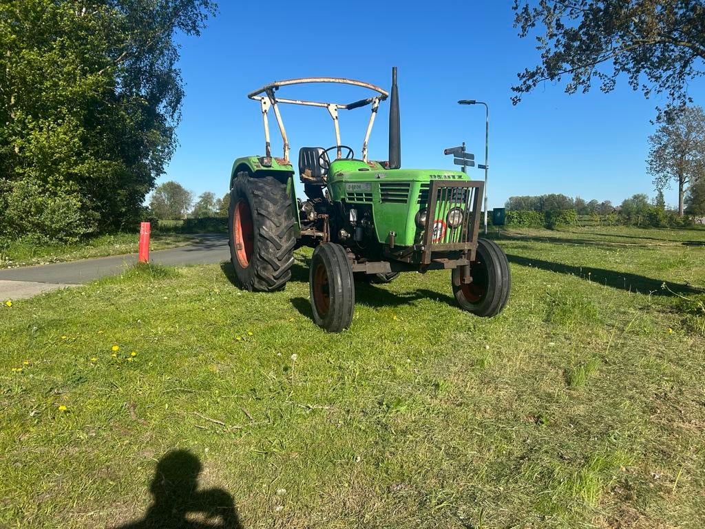 Deutz 6206, Ophalen, Deutz - Fahr, Oldtimer, Tot 80 Pk