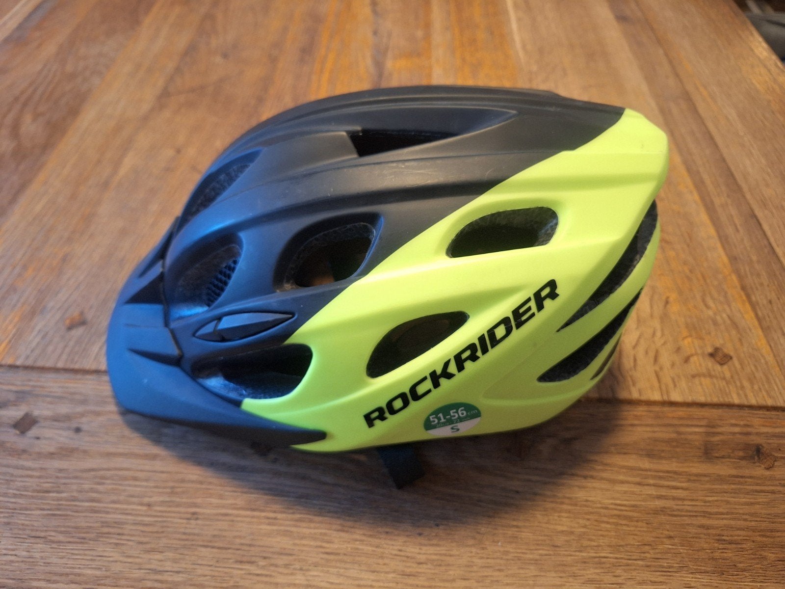 Fietshelm kind Rockrider maat S - Zo goed als nieuw, S, Jongen of Meisje, Ophalen of Verzenden, Zo goed als nieuw