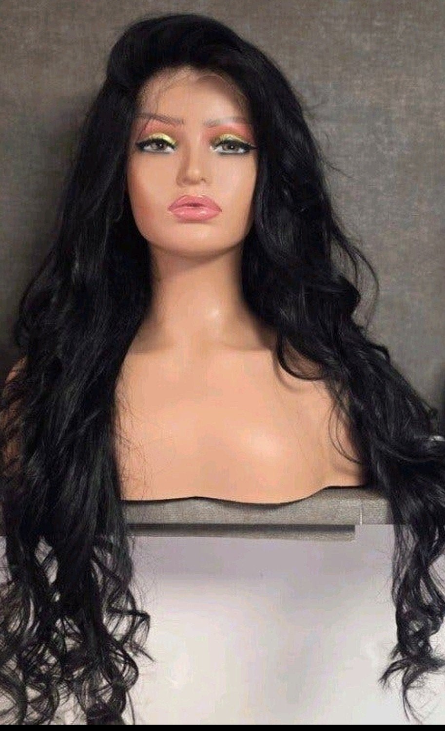 lace wig echt haar, Ophalen of Verzenden, Nieuw, Pruik of Haarverlenging