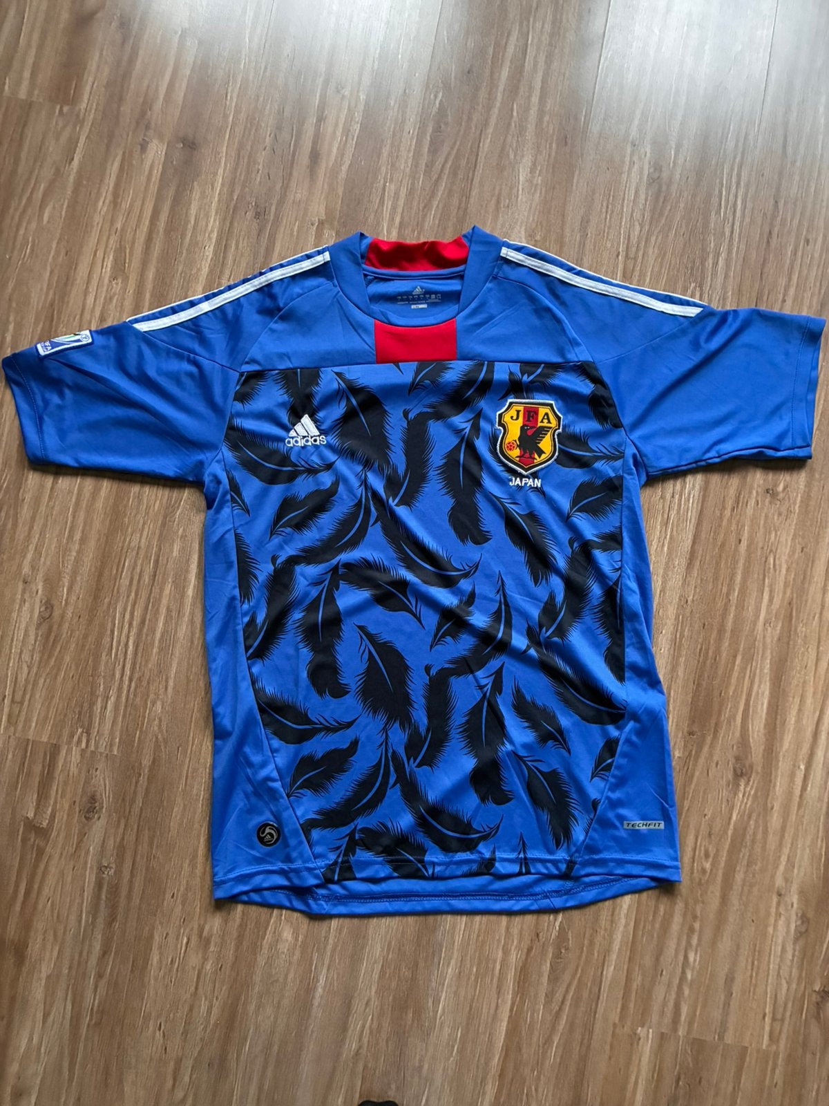 Vintage voetbalshirt Japan maat L retro 2010 fifa WK Adidas, Maat L, Ophalen of Verzenden, Gebruikt, Shirt