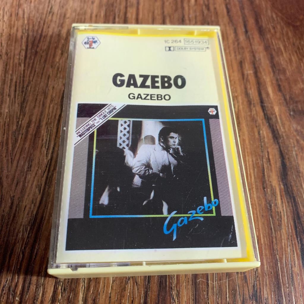 Gazebo – Gazebo CASSETTE TAPE italo disco 1983, Cd's en Dvd's, Cassettebandjes, 1 bandje, Dance, Ophalen of Verzenden, Zo goed als nieuw