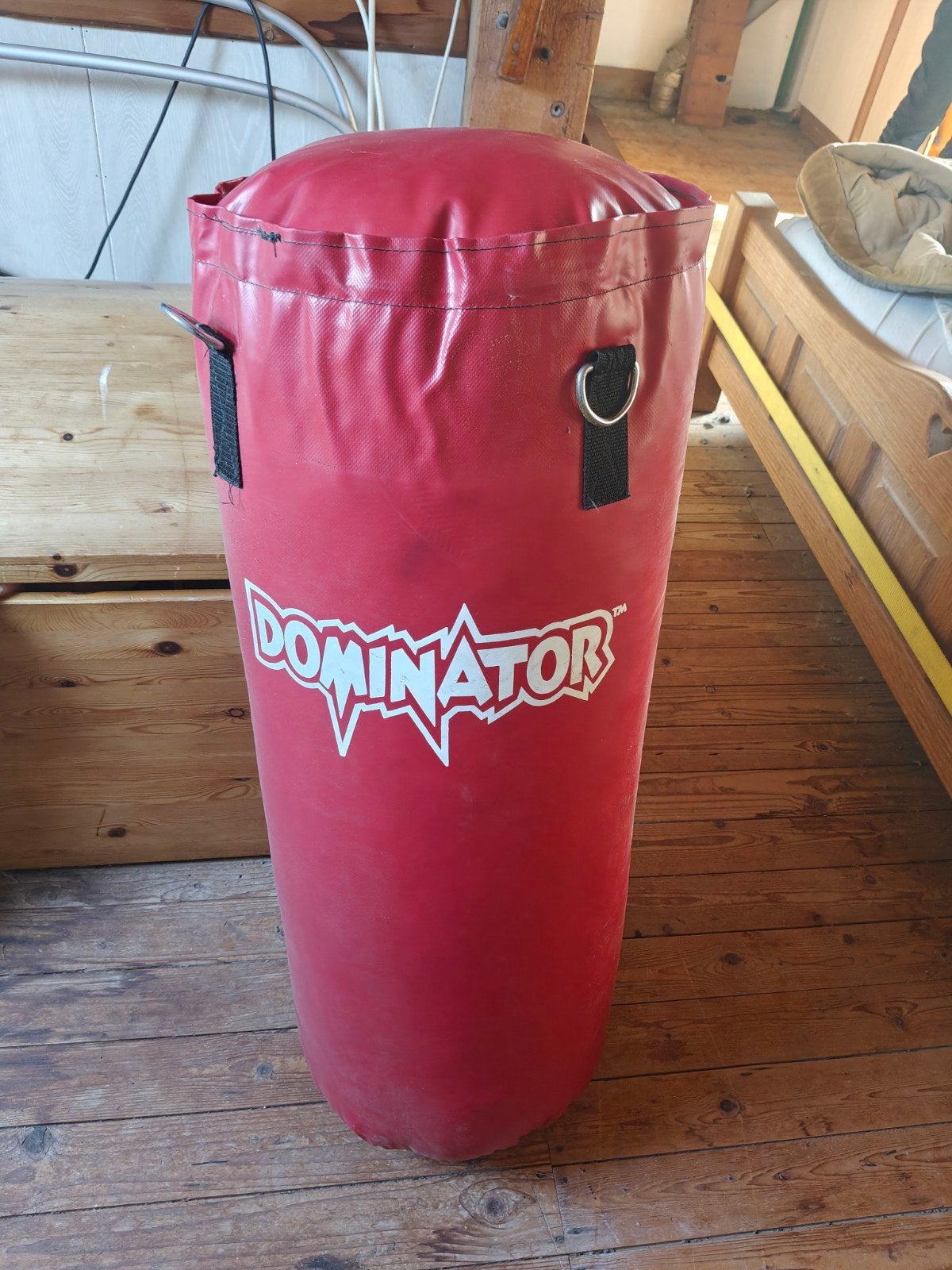 Dominator Bokszak - Rood, Sport en Fitness, Ophalen of Verzenden, Gebruikt, Bokszak