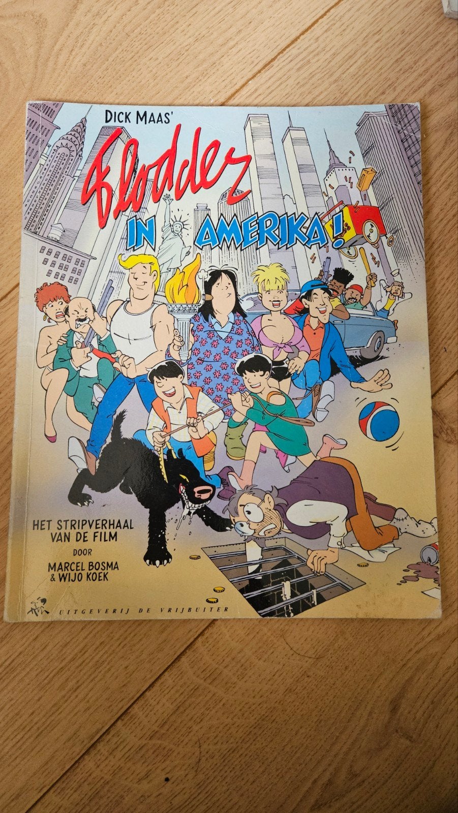 Flodder in Amerika! - Het stripverhaal van de film, Boeken, Eén stripboek, Ophalen of Verzenden, Gelezen, Marcel Bosma, Wijo Koek, Dick Maas
