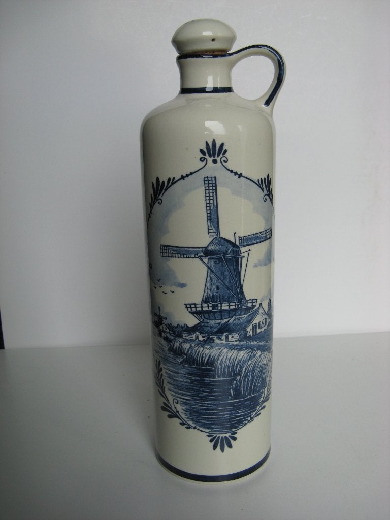 porselein Delfs Bleu kruik made in Holland Handwerk, Ophalen of Verzenden