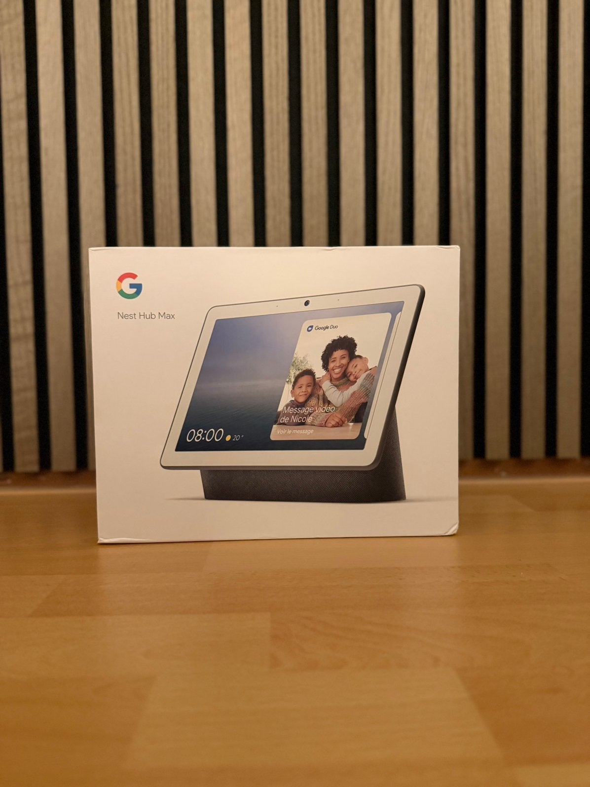 Google home nest hub max zwart nieuw, Audio, Tv en Foto, Ophalen of Verzenden, Zo goed als nieuw