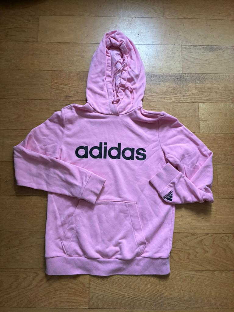 Adidas hoodie roze, Ophalen of Verzenden, Zo goed als nieuw, Maat 36 (S), Roze