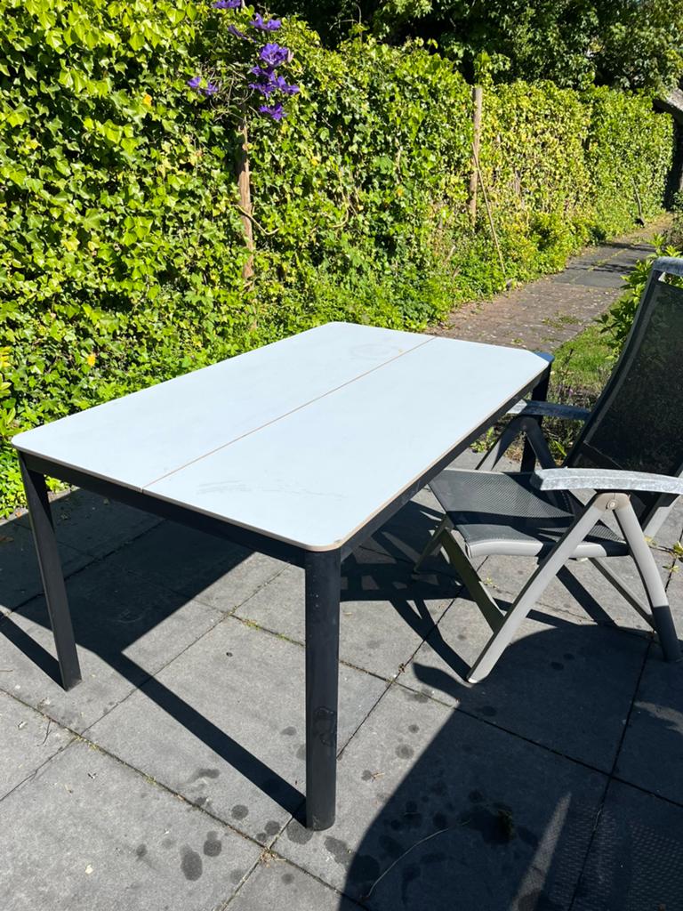 Tuintafel, Ophalen, Gebruikt, Rechthoekig