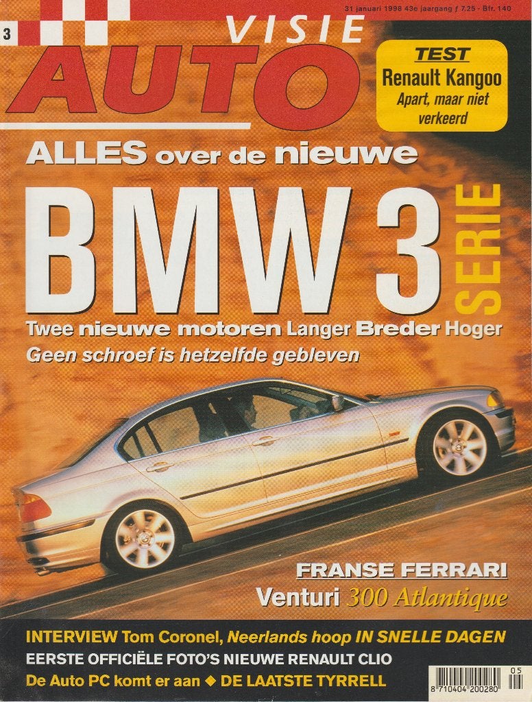 BMW 316i 318i 320i ( 3 serie E46 ) testen in Autovisie e.a., Gelezen, Ophalen of Verzenden, BMW, Autovisie