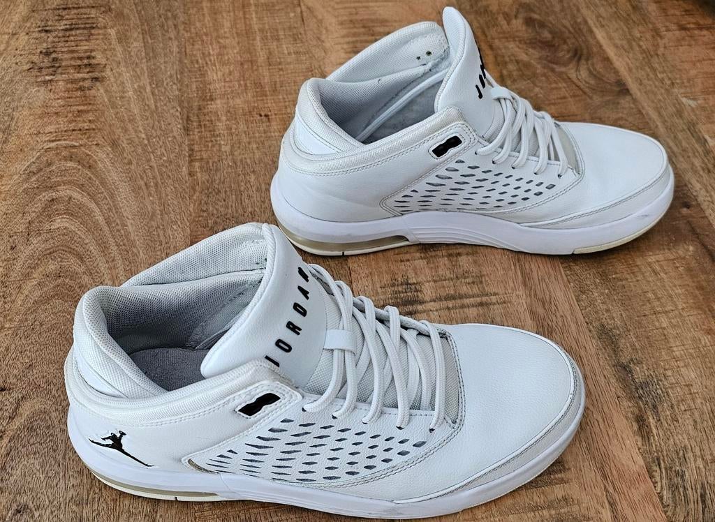 Nike Air Jordan Flight Origin 4 Wit maat 42.5 zeer netjes, Wit, Ophalen of Verzenden, Sneakers of Gympen, Gedragen