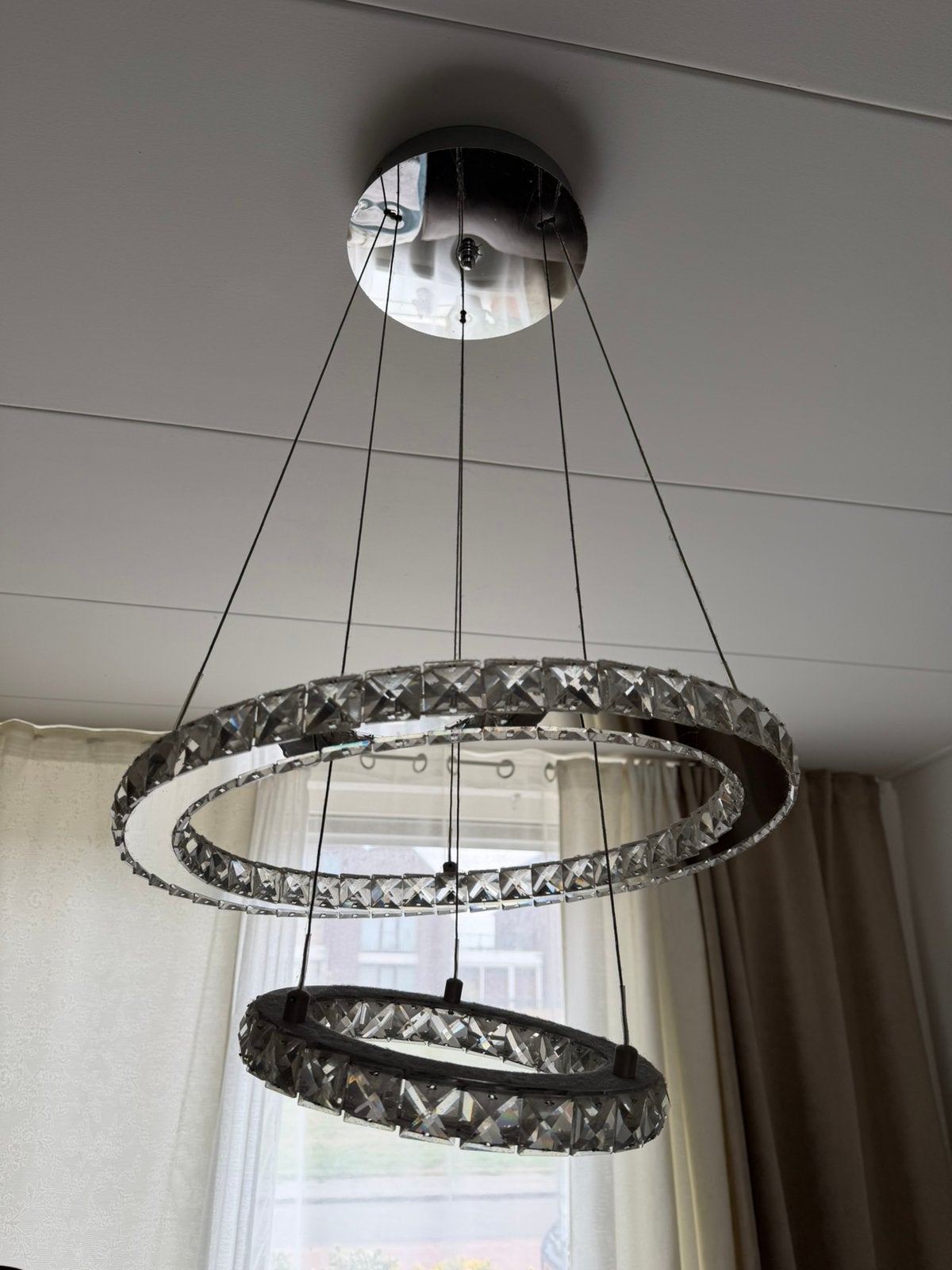 Moderne hanglamp, Ophalen, Zo goed als nieuw