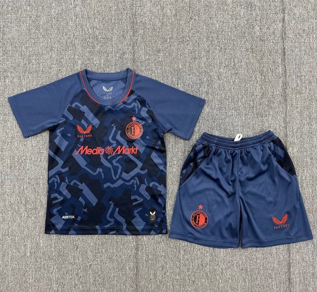 Feyenoord Tenue Kindermaat - Complete Set, Ophalen of Verzenden, Nieuw, Castore, Jongen of Meisje