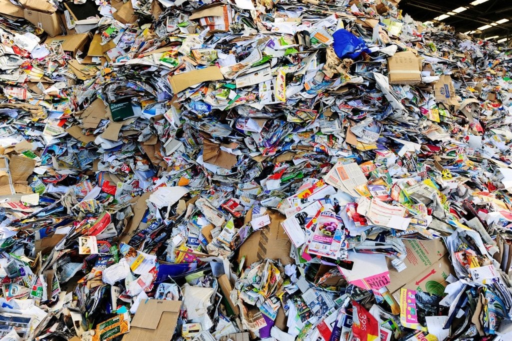 oud papier ophalen, Ophalen, Gebruikt