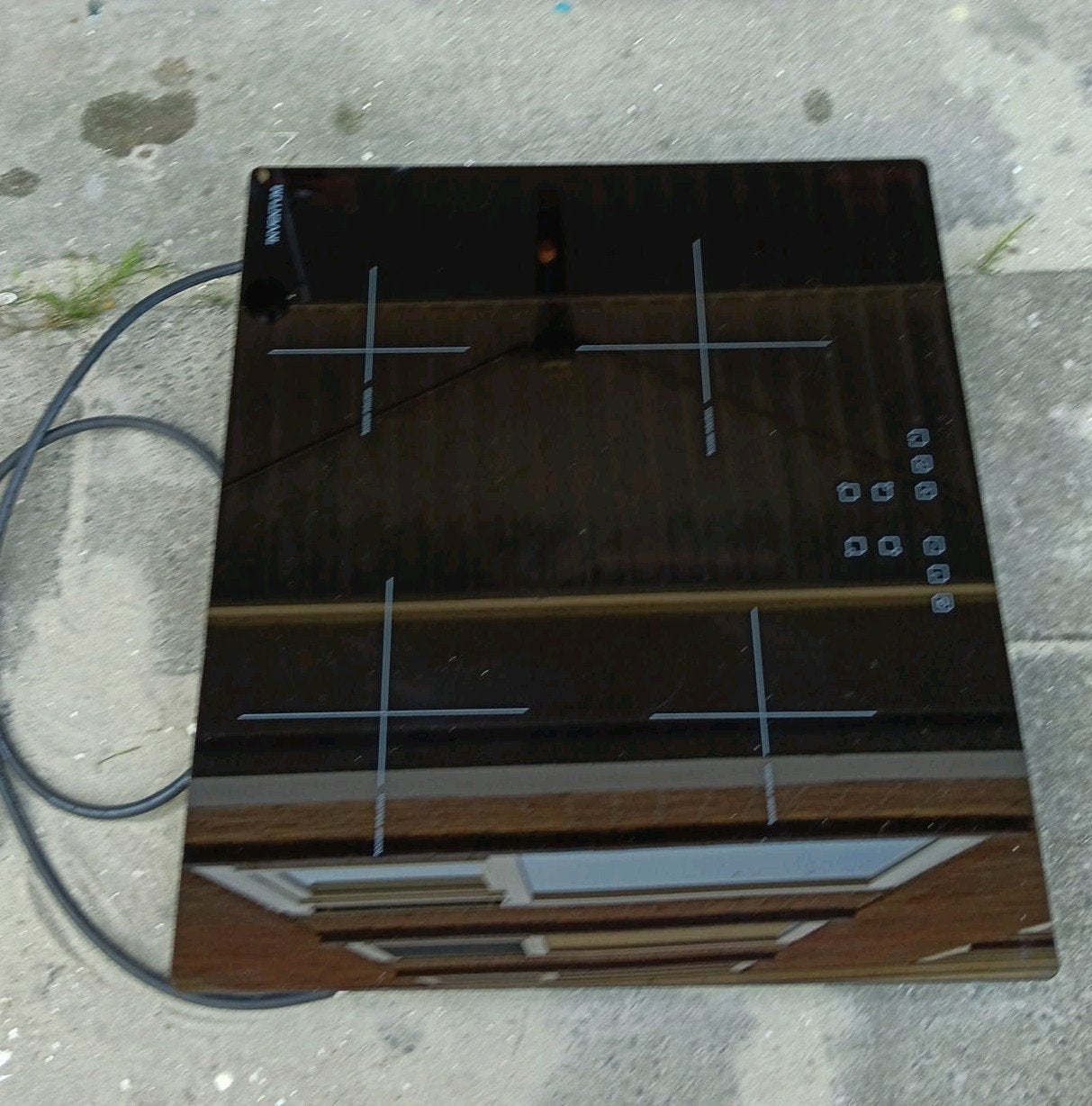 Inventum Inductiekookplaat - 4 kookzones, Witgoed en Apparatuur, Kookplaten, Ophalen, Gebruikt, 4 kookzones, Inductie
