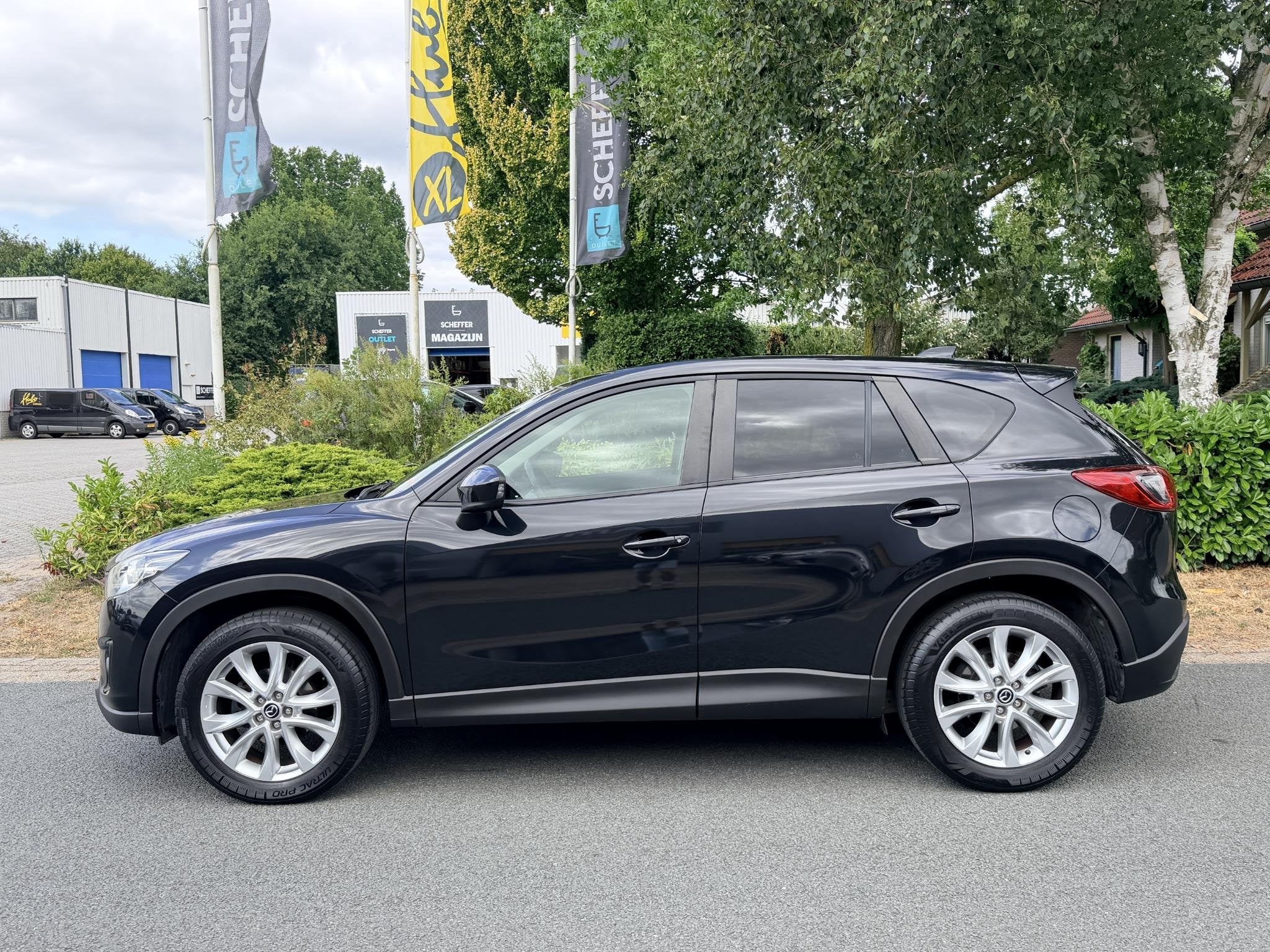Mazda CX-5 2.0 16V 165PK 2WD Xenon•Nav•Trekhaak, Voorwielaandrijving, Euro 5, Zwart, 4 cilinders