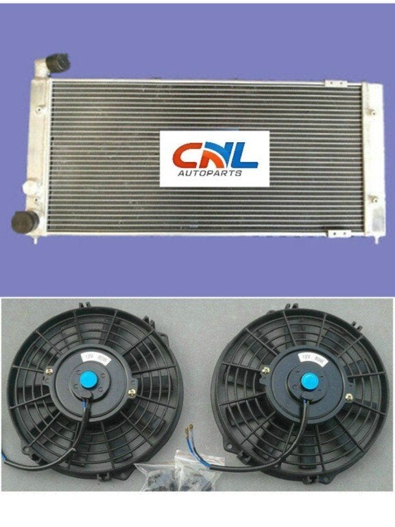 Radiateur + fans voor VW Golf 2 Corrado VR6 Turbo