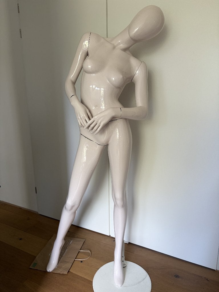 Etalagepop dames model maat 36/38, Hobby en Vrije tijd, Naaien en Fournituren, Ophalen, Gebruikt, Paspop