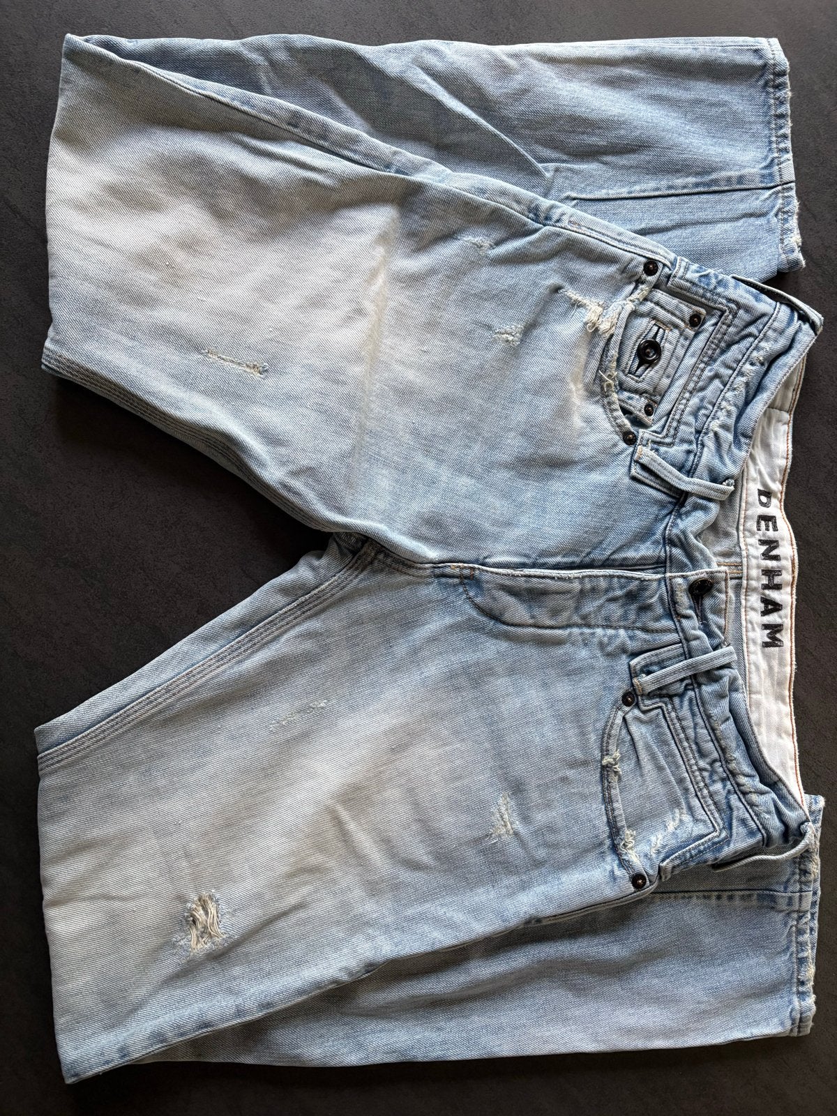 Denham Skin Jeans W30-L32, Kleding | Heren, Spijkerbroeken en Jeans, Ophalen of Verzenden, Gedragen, Blauw, W32 (confectie 46) of kleiner