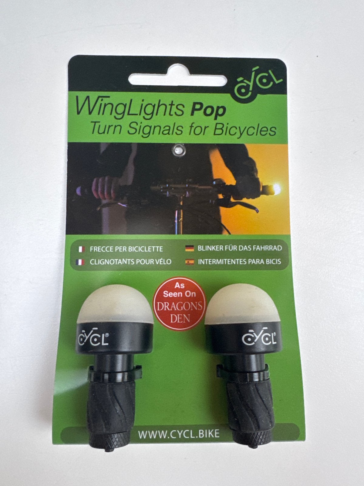 WingLights Pop fiets richtingaanwijzers - Nieuw, Ophalen, Waterbestendig, Nieuw, Batterij