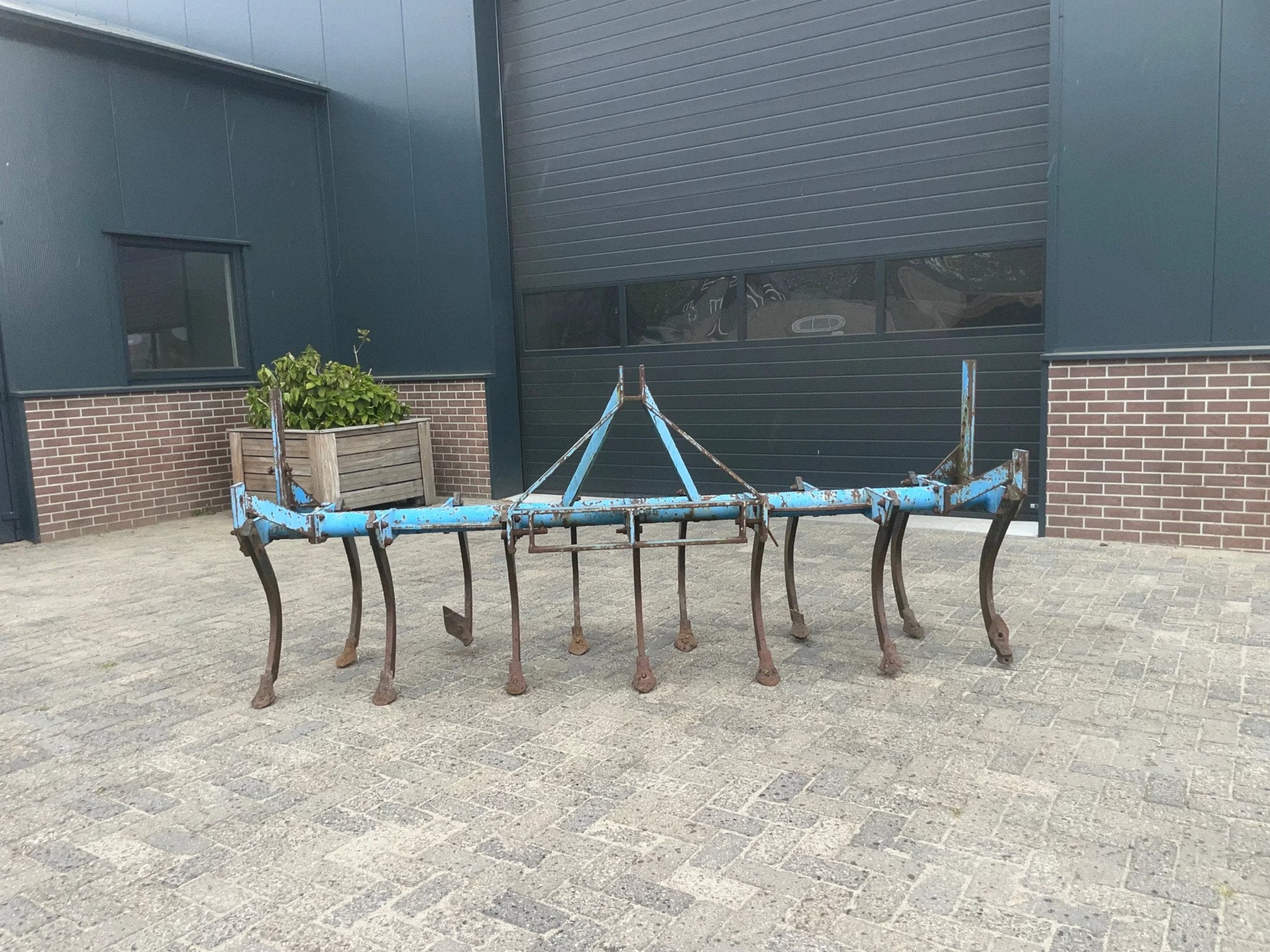 Lemken 13 tands vaste tand cultivator woeler met drukrol, Zakelijke goederen, Agrarisch | Werktuigen, Overige, Grondbewerking