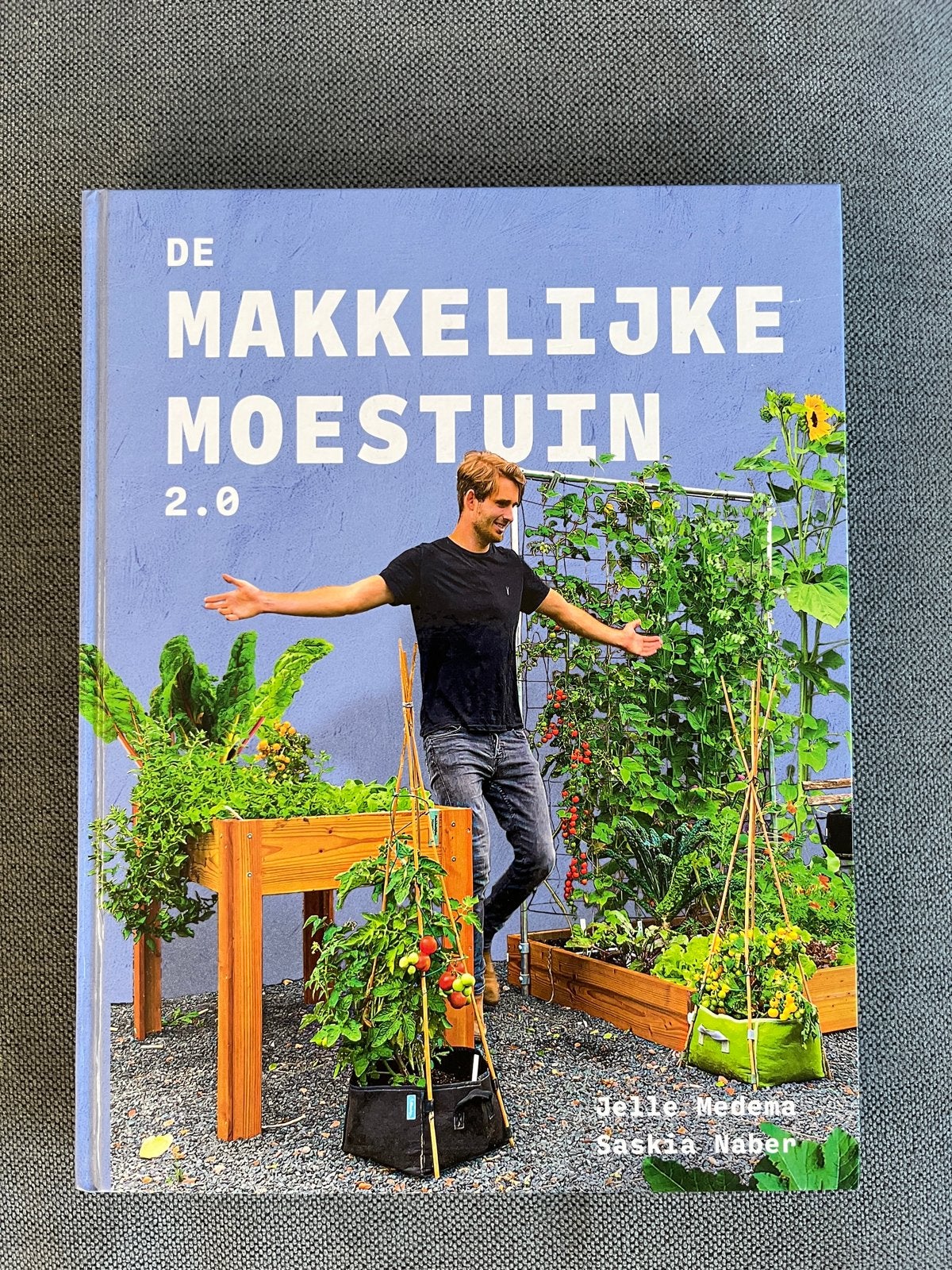 De Makkelijke Moestuin 2.0 - Jelle Medema & Saskia Naber, Ophalen of Verzenden, Zo goed als nieuw, Moestuin