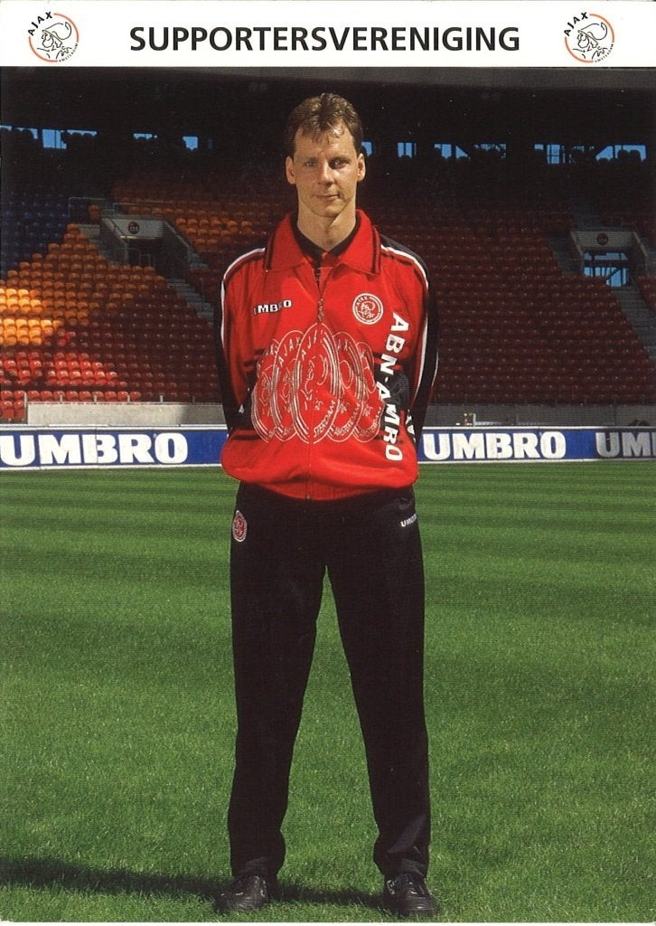 GEZOCHT! WANTED! Ajax spelerskaarten de Vink en Jambor 97-98, Verzenden, Zo goed als nieuw, Ajax, Spelerskaart