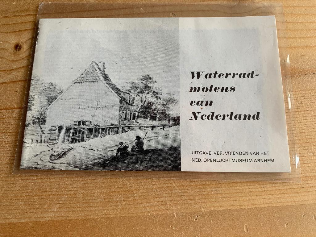 Waterradmolens van Nederland, Gelezen, Folder, Ophalen of Verzenden, J.M. Stikvoort