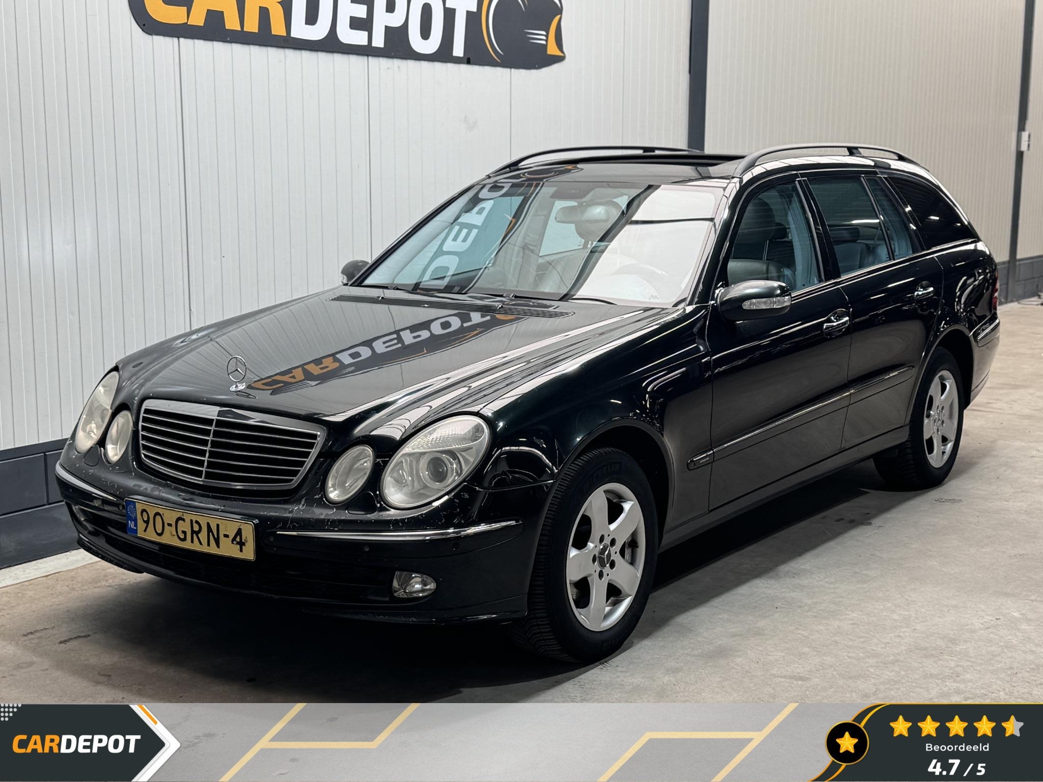 Mercedes-Benz E-klasse Combi 320 Classic, Auto's, Automaat, Gebruikt, Zwart, 3199 cc