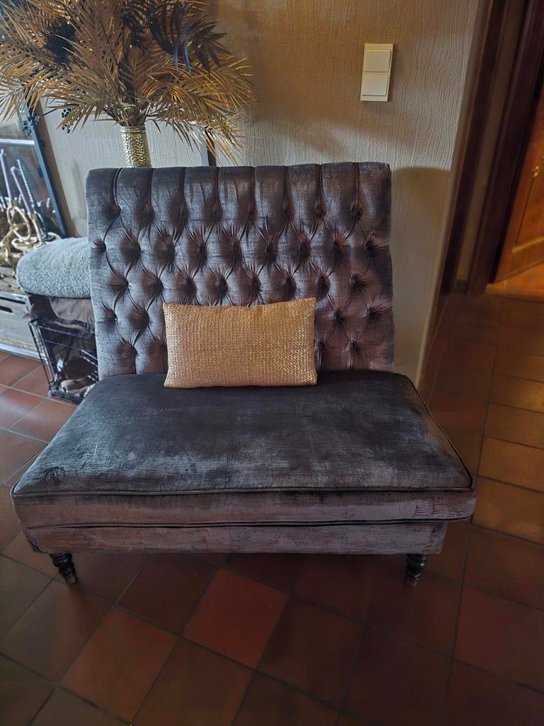Leuk brede faultuil 100 breed velvet, Ophalen of Verzenden