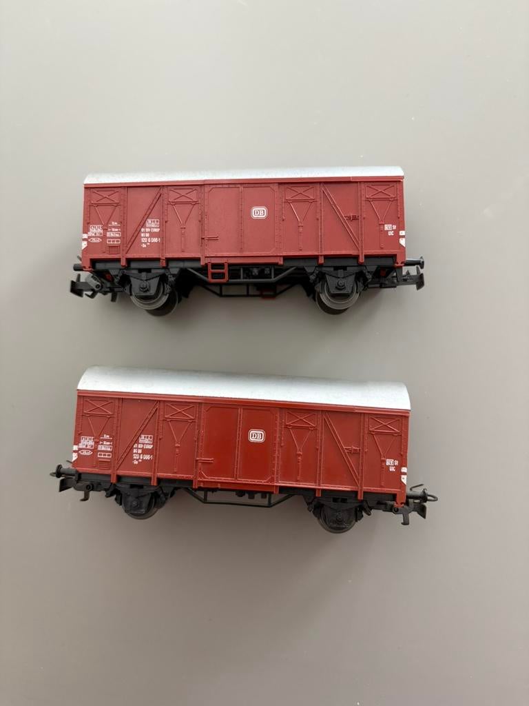 Märklin H0 4410 2x, Hobby en Vrije tijd, Modeltreinen | H0, Wisselstroom, Gebruikt, Wagon, Ophalen of Verzenden