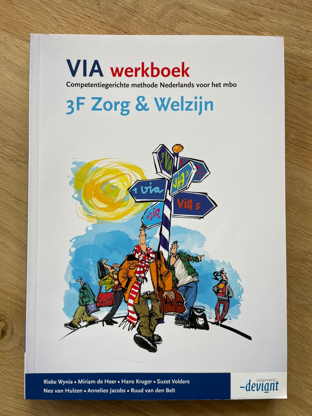 VIA werkboek 3F Zorg en Welzijn, competentiegerichte methode, Boeken, Studieboeken en Cursussen, Ophalen of Verzenden, Zo goed als nieuw