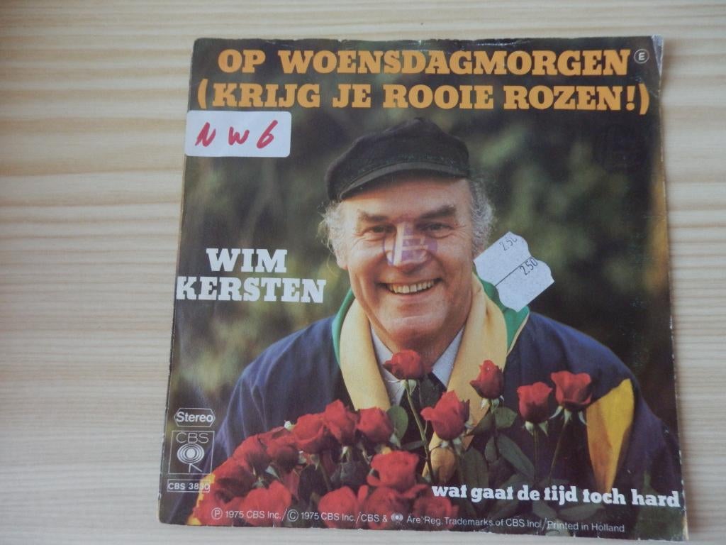Wim Kersten- op woensdagmorgen, Gebruikt, 7 inch, Single, Ophalen of Verzenden